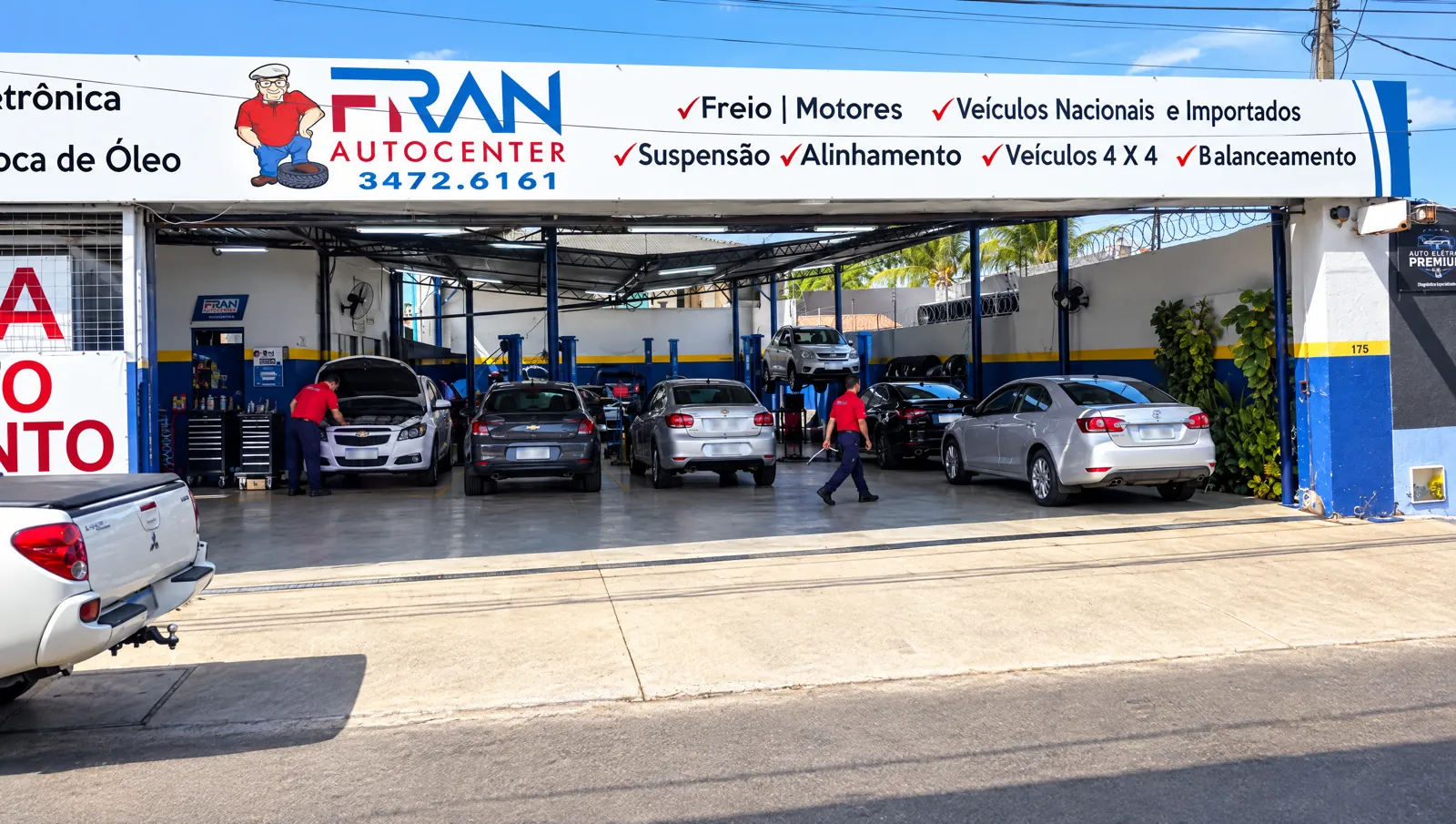 Fachada da Fran Auto Center